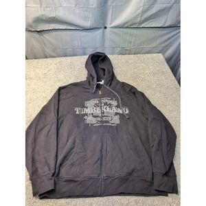 Timberland Men's XXL Full Zip Hoodie Quality Vintage Fit Rugged Outdoor Gear